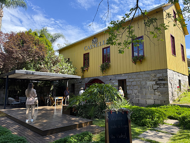 Vinícola Cainelli na Serra Gaúcha