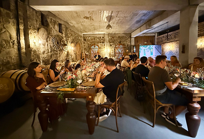 Jantar especial harmonizado na Mena Kaho