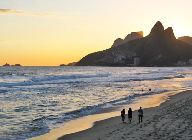 Praia de Ipanema: um dos melhores lugares onde ficar no Rio de Janeiro