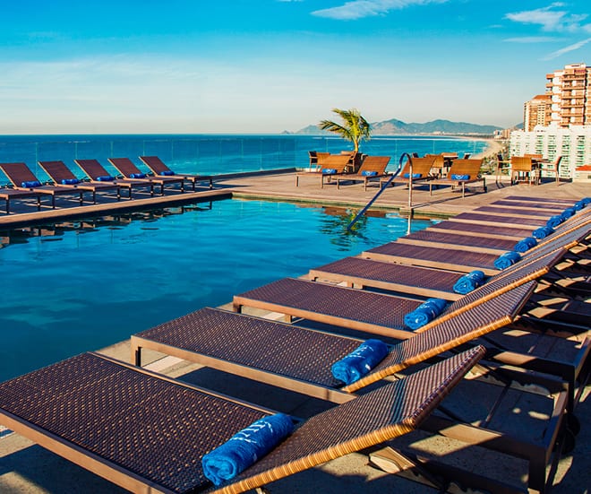 Piscina do hotel Windsor Oceânico na Barra da Tijuca