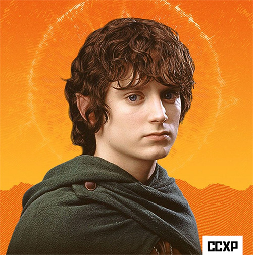 Ator Elijah Wood na CCXP 2026