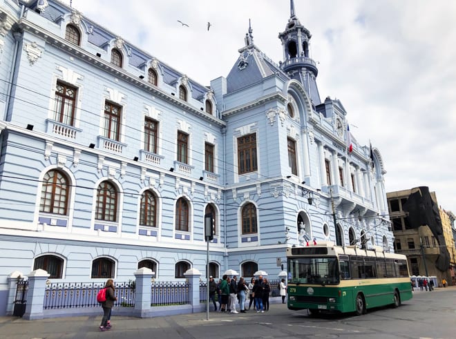 Centro historico de Valparaiso