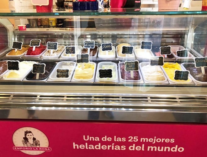 Sorveteria Emporio La Rosa em Santiago