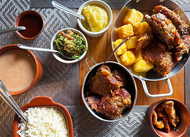Restaurante Kallas da Serra em cunha