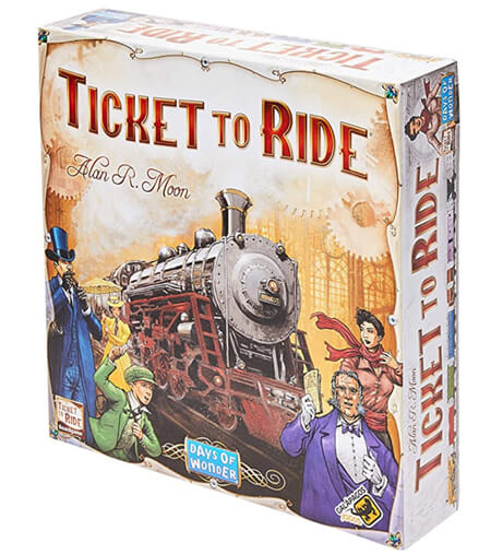 Jogo de Tabuleiro Ticket to Ride