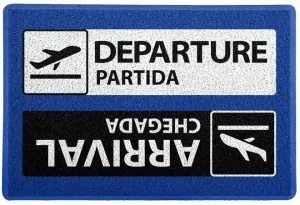capacho tema viagem