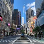 Próxima viagem: Fim da quarentena e retomada do turismo – Veja como está sendo em diversos países Times Square NT fim da quarentena