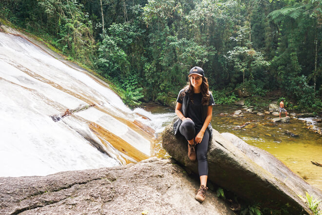 Cachoeira Santa Clara em Visconde de Maua