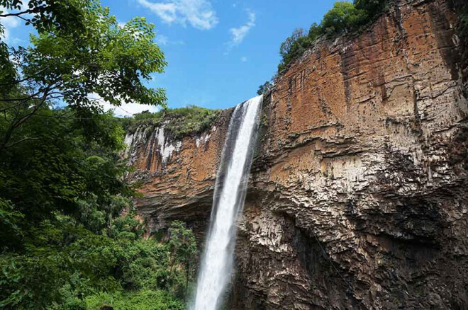 Cascata do Chuvisqueiro em Rolante Rio Grande do Sul