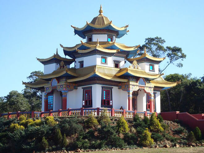 Templo Budista em Tres Coroas