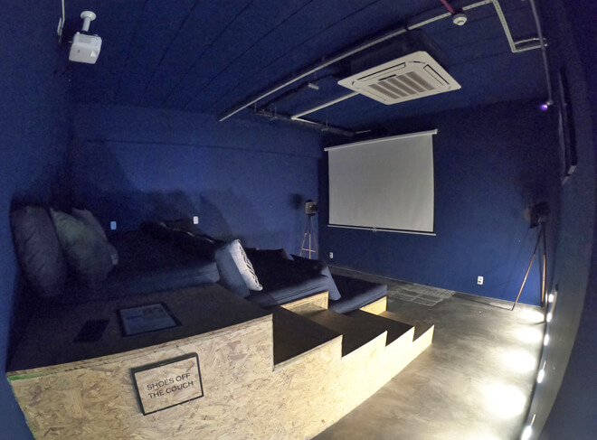 Sala de cinema Selina Vila Madalena