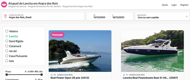 Aluguel de lancha em Angra dos Reis - Click&Boat