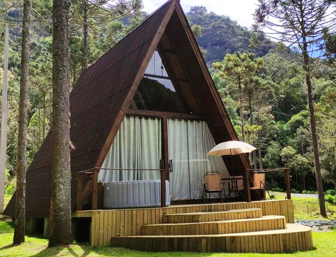 Cabanas do avencal em Urubici