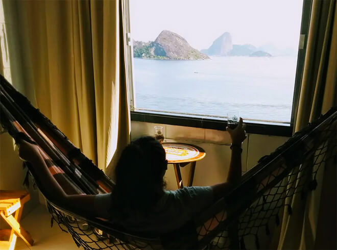 Airbnb em Niteroi com vista