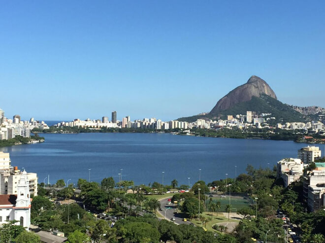 Apartamento com vista para a Lagoa Rodrigo de Freitas