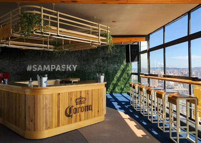 Bar Corona - Mirante Sampa Sky