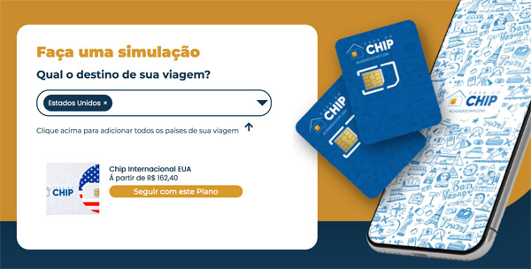 escolha de chip intercional