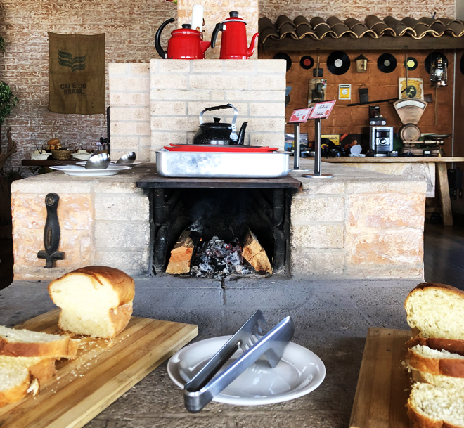 Café da Manhã da Pousada Pedras e Sonhos em Monte Verde