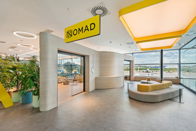 Sala VIP Nomad no terminal 3 do Aeroporto de Guarulhos