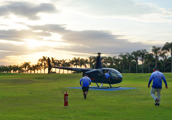 passeio de helicoptero parque maeda