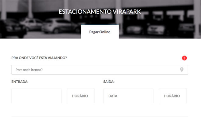 reserva online Estacionamento Virapark