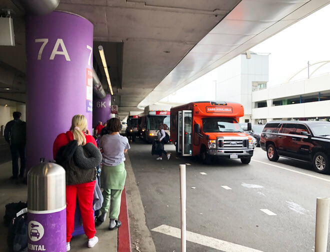 Aluguel de carro no Aeroporto de Los Angeles