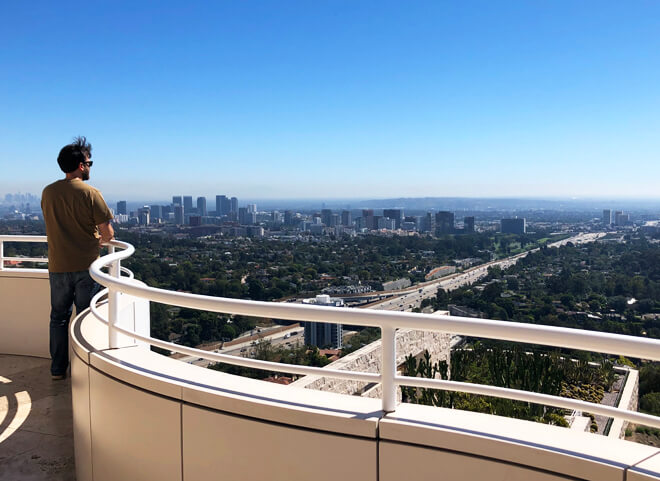 Getty Museu Vista Los Angeles