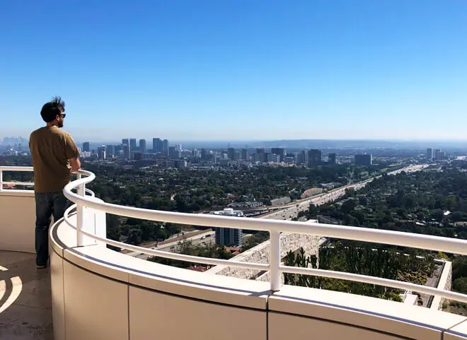 Getty Museu Vista Los Angeles