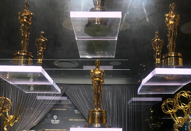Trofeus Oscar Warner Bros Studio Tour