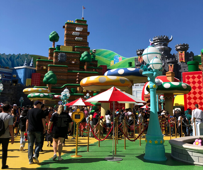 Super Nintendo World - Universal Studios Los Angeles