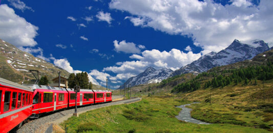 Vivendo e aprendendo: Viagem de trem na Europa – 10 dicas para planejar sua viagem! Glacier Express. Foto: Pixabay
