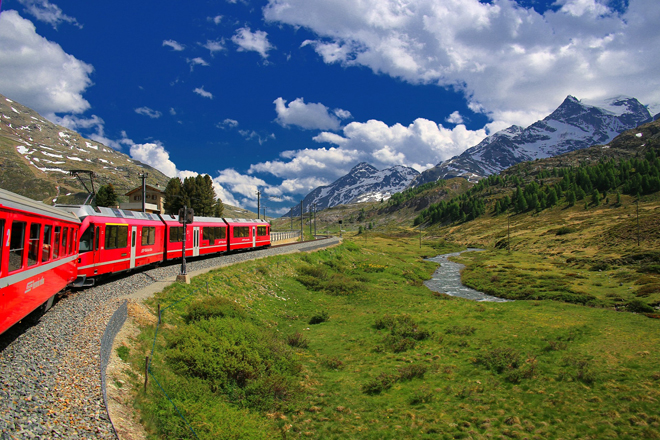 Glacier Express. Foto: Pixabay