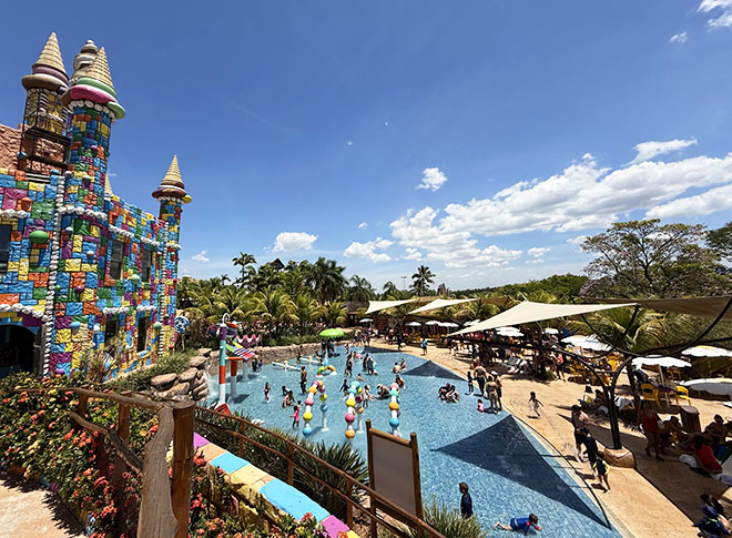 Parque infantil Thermas de São Pedro