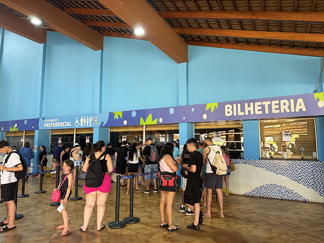 Bilheteria do Thermas de São Pedro