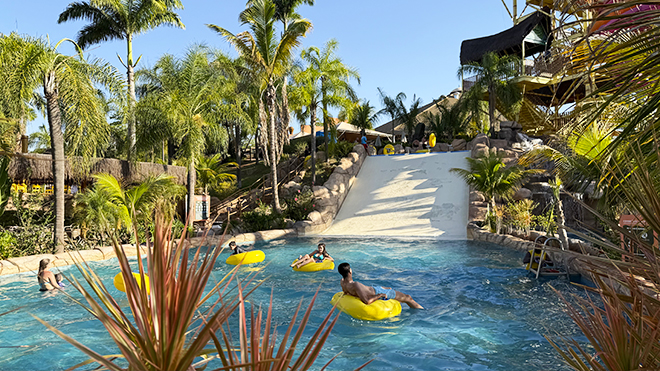 Boias no Thermas de São Pedro