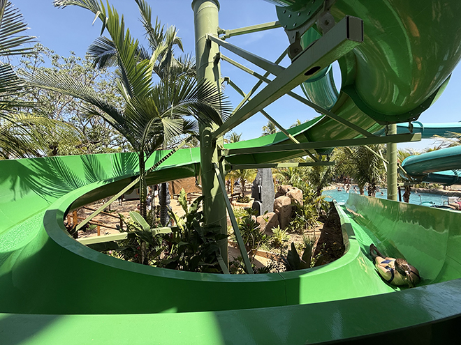 Toboáguas no Thermas de São Pedro