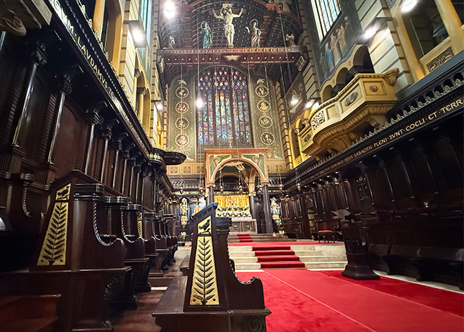 coro canto gregoriano mosteiro de são bento