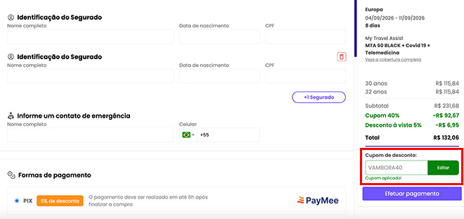 desconto melhor seguro 40