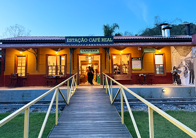 Estação Café Real em Cunha